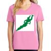 Women's Core Cotton V Neck Tee Thumbnail