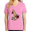 Women's Core Cotton V Neck Tee Thumbnail