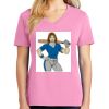 Women's Core Cotton V Neck Tee Thumbnail