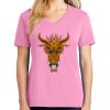 Women's Core Cotton V Neck Tee Thumbnail