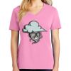 Women's Core Cotton V Neck Tee Thumbnail