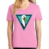 Women's Core Cotton V Neck Tee Thumbnail