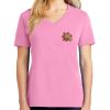 Women's Core Cotton V Neck Tee Thumbnail