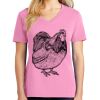 Women's Core Cotton V Neck Tee Thumbnail