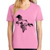 Women's Core Cotton V Neck Tee Thumbnail