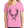 Women's Core Cotton V Neck Tee Thumbnail