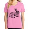 Women's Core Cotton V Neck Tee Thumbnail