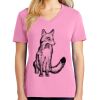 Women's Core Cotton V Neck Tee Thumbnail