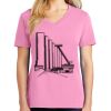 Women's Core Cotton V Neck Tee Thumbnail