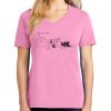 Women's Core Cotton V Neck Tee Thumbnail