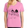 Women's Core Cotton V Neck Tee Thumbnail