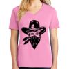 Women's Core Cotton V Neck Tee Thumbnail