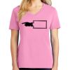 Women's Core Cotton V Neck Tee Thumbnail