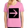 Women's Core Cotton V Neck Tee Thumbnail