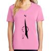 Women's Core Cotton V Neck Tee Thumbnail