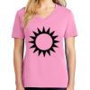 Women's Core Cotton V Neck Tee Thumbnail