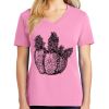 Women's Core Cotton V Neck Tee Thumbnail