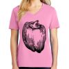 Women's Core Cotton V Neck Tee Thumbnail