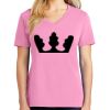 Women's Core Cotton V Neck Tee Thumbnail