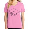 Women's Core Cotton V Neck Tee Thumbnail