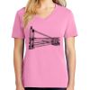 Women's Core Cotton V Neck Tee Thumbnail