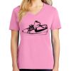 Women's Core Cotton V Neck Tee Thumbnail