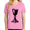 Women's Core Cotton V Neck Tee Thumbnail