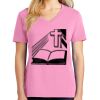 Women's Core Cotton V Neck Tee Thumbnail