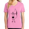 Women's Core Cotton V Neck Tee Thumbnail