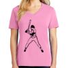 Women's Core Cotton V Neck Tee Thumbnail