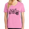 Women's Core Cotton V Neck Tee Thumbnail