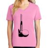 Women's Core Cotton V Neck Tee Thumbnail