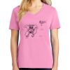 Women's Core Cotton V Neck Tee Thumbnail