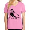 Women's Core Cotton V Neck Tee Thumbnail