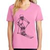 Women's Core Cotton V Neck Tee Thumbnail