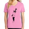 Women's Core Cotton V Neck Tee Thumbnail