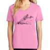 Women's Core Cotton V Neck Tee Thumbnail