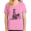 Women's Core Cotton V Neck Tee Thumbnail