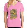 Women's Core Cotton V Neck Tee Thumbnail