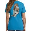 Ladies 5.4 oz 100% Cotton T Shirt Thumbnail