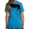 Ladies 5.4 oz 100% Cotton T Shirt Thumbnail