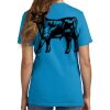 Ladies 5.4 oz 100% Cotton T Shirt Thumbnail