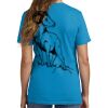 Ladies 5.4 oz 100% Cotton T Shirt Thumbnail