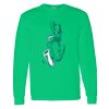 Heavy Cotton 100% Cotton Long Sleeve T Shirt Thumbnail