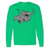 Heavy Cotton 100% Cotton Long Sleeve T Shirt Thumbnail