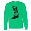 Heavy Cotton 100% Cotton Long Sleeve T Shirt Thumbnail