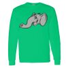 Heavy Cotton 100% Cotton Long Sleeve T Shirt Thumbnail