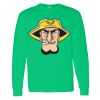 Heavy Cotton 100% Cotton Long Sleeve T Shirt Thumbnail