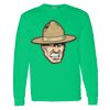 Heavy Cotton 100% Cotton Long Sleeve T Shirt Thumbnail