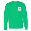 Heavy Cotton 100% Cotton Long Sleeve T Shirt Thumbnail